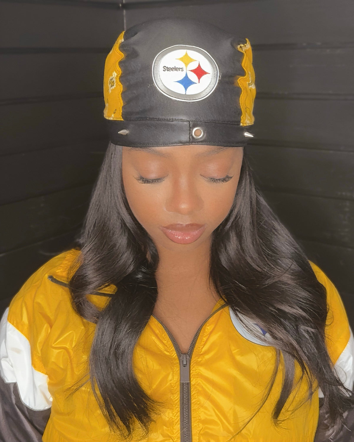 Black & Bold Cap — front view
