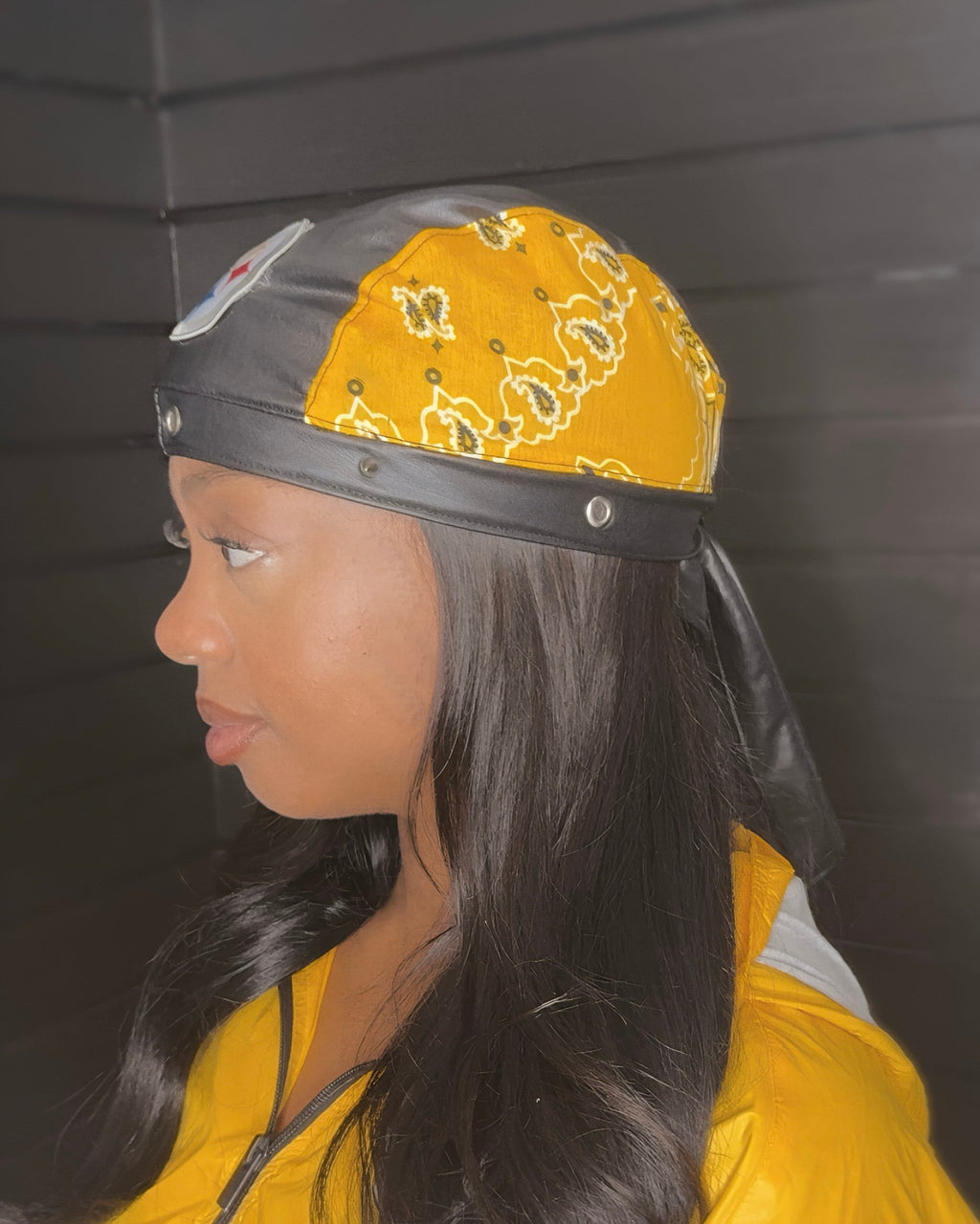 Black & Bold Cap — side view