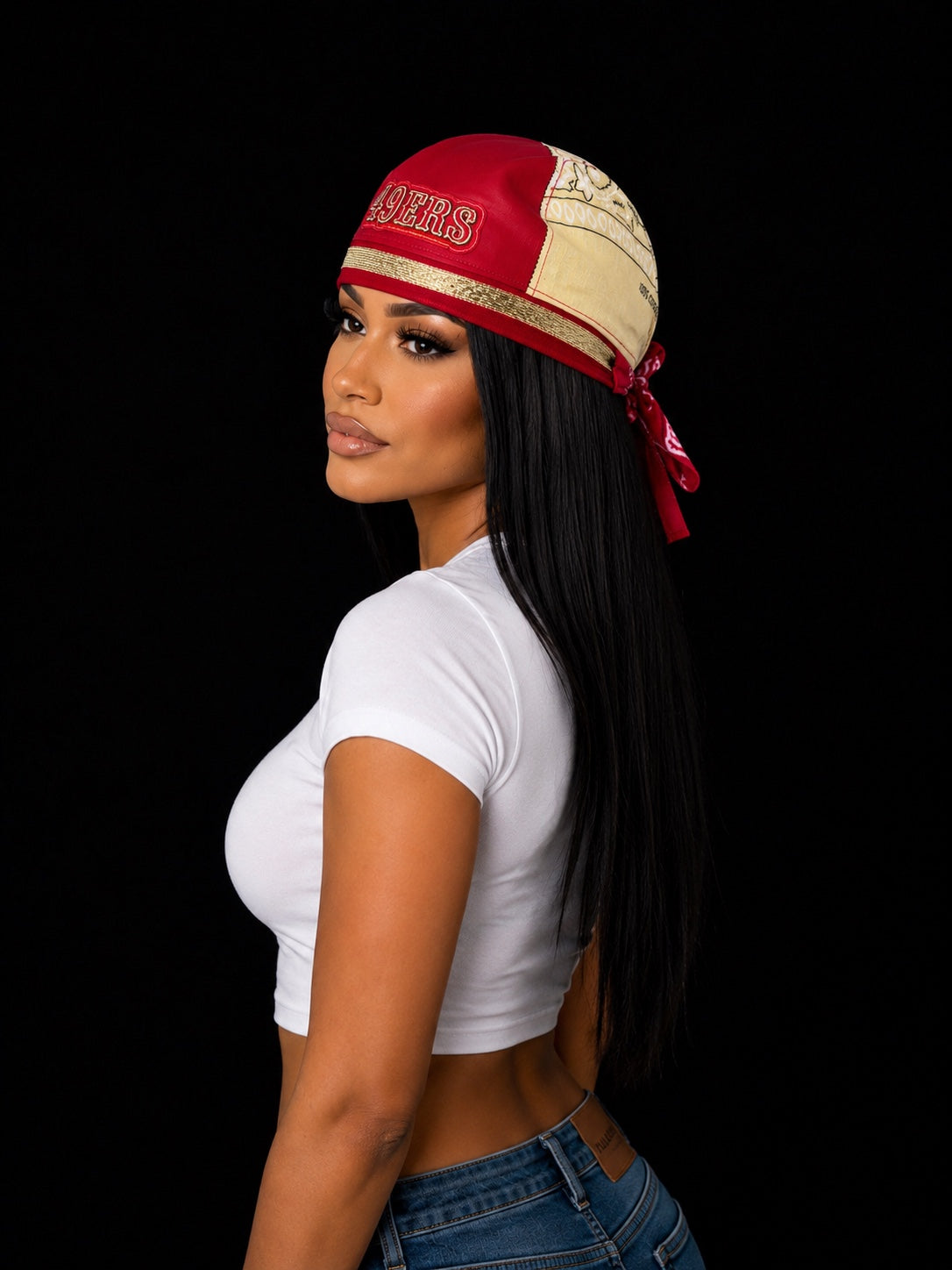 Gold Rush Cap - side view