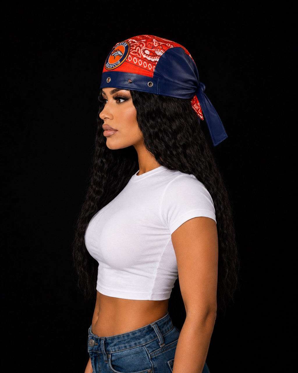 Orange Crush Cap - side view