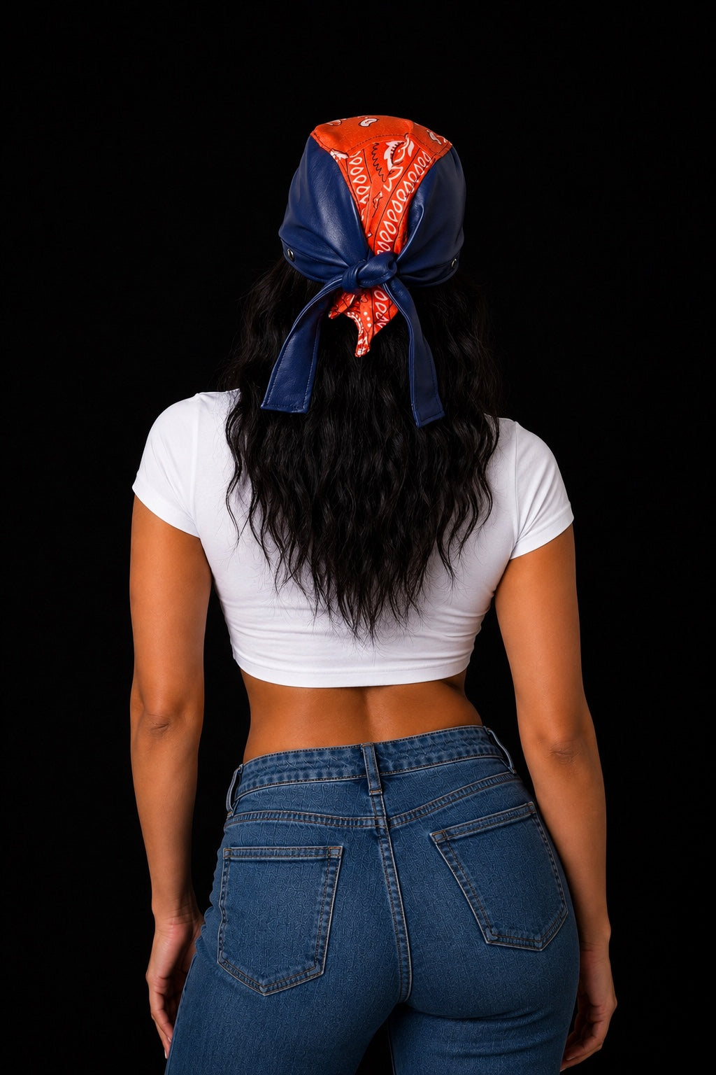 Orange Crush Cap - back view